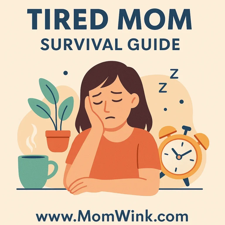 Tired Mom Survival Guide: 7 Ways to Recharge Without Guilt