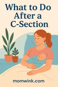 What to Do After a C-Section